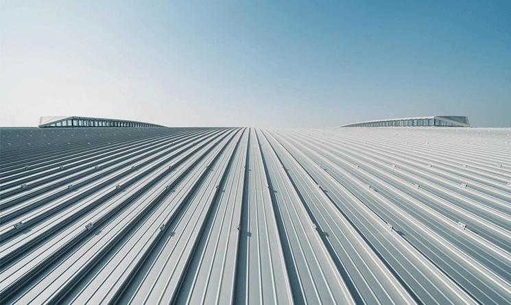 Diseño de techos para la galería de dedos norte del aeropuerto de jinan
